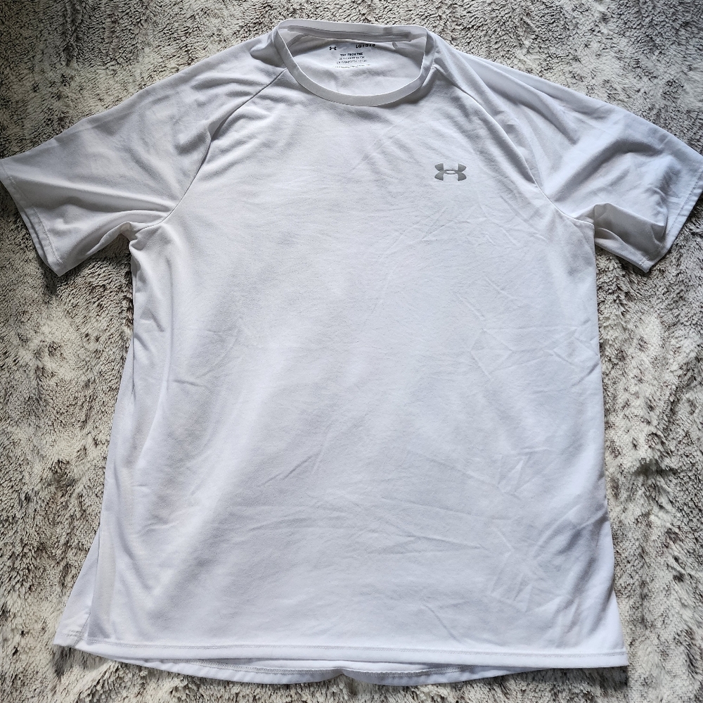 Under Armour Men's Tech 2.0 Short Sleeve Shirt white large